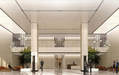 耕海联合中心大堂